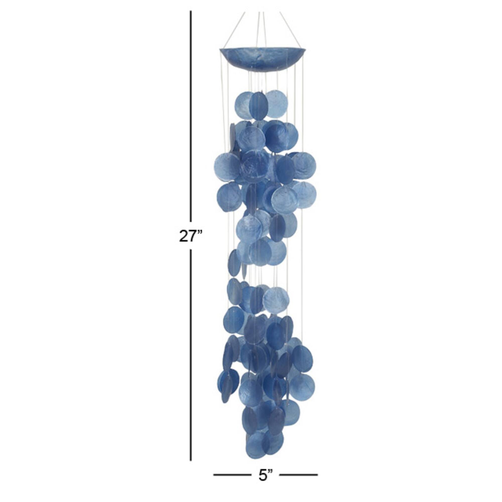 27" Capiz Coastal Windchime